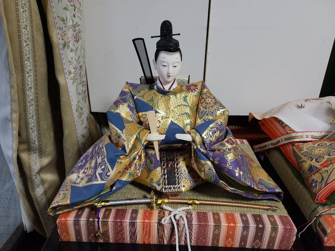 ひな人形　二体　熊倉聖祥