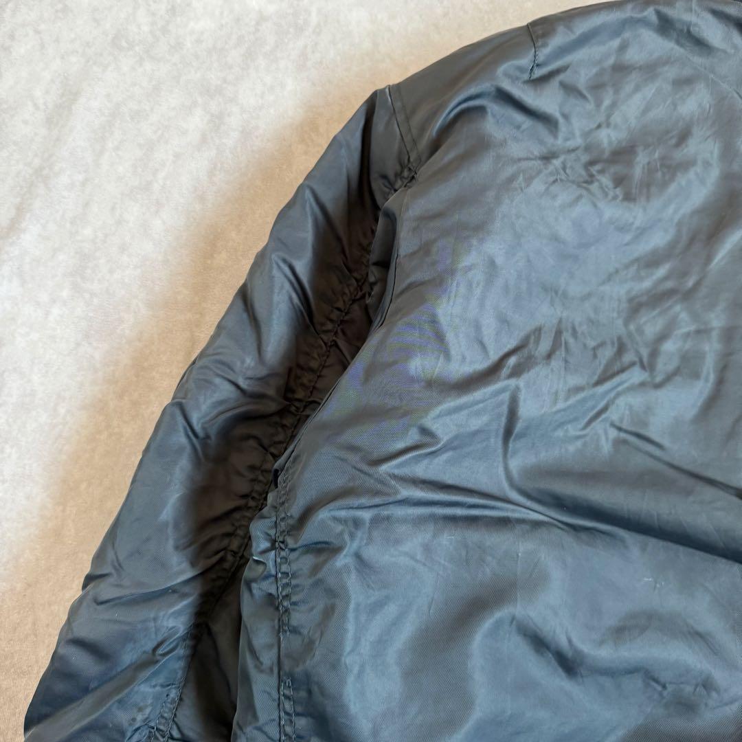 90s アルファ フライトジャケット ネイビー リバーシブル XL