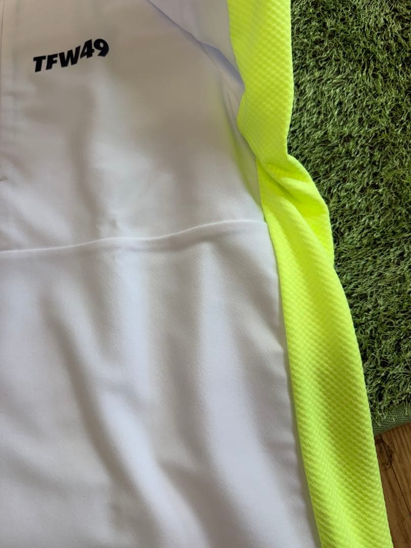 新品正規品【TFW49/XL】ハーフジップ長袖カットソー長袖シャツ