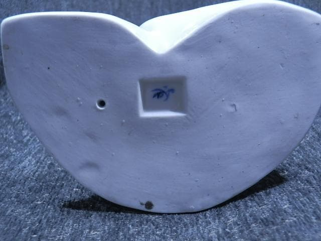 白い童女　香蘭社　高さ21cm　置き場温