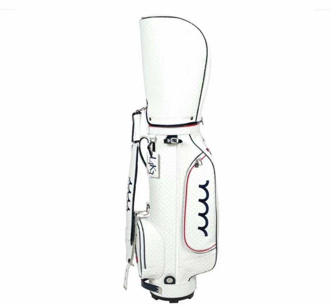 ゴルフバッグ・キャディバッグ CADDY BAG (CART TYPE) CB-STAR WHITE MUTA