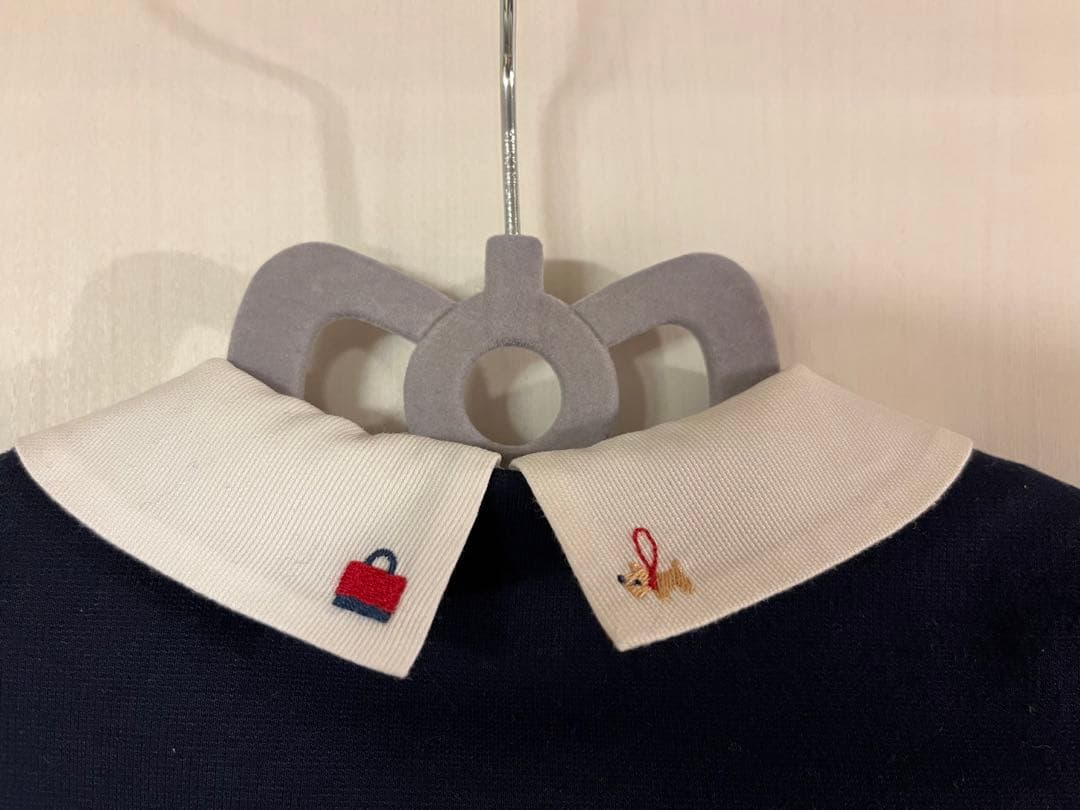 お値下げ【卒入学式】familiarのワンピース