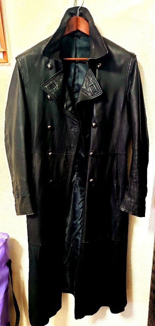 貴重☆ラムレザーロングコート☆トルネードマートNOID、LGB