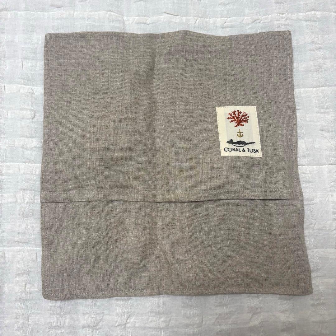 【新品未使用】coral & tusk クッションカバー ハロウィン仮装 人形付