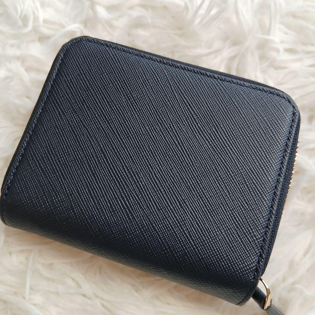 【美品】【agnes b.】 二つ折り財布 EW13B-09