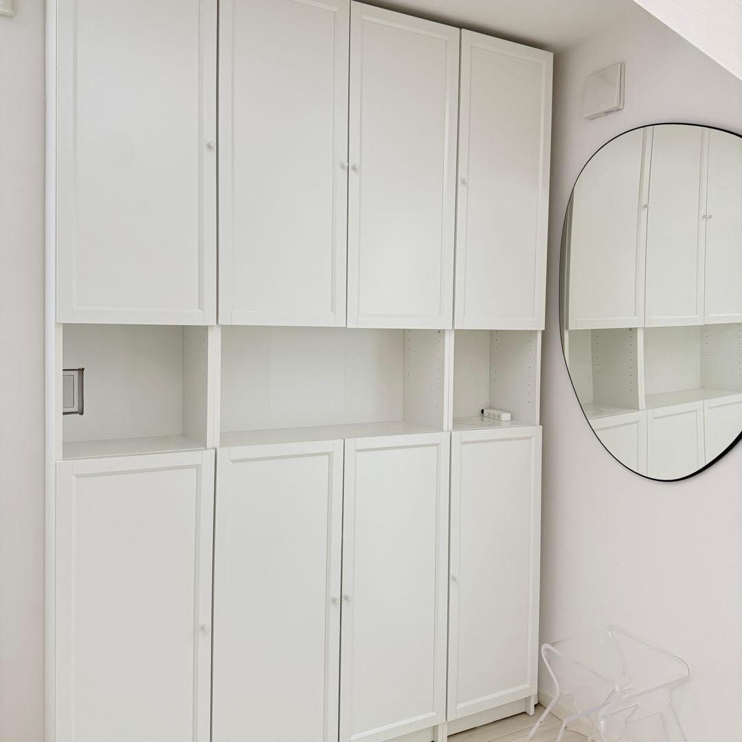 直接引き取りのみ　IKEA BILLY ビリー / OXBERG オクスベリ