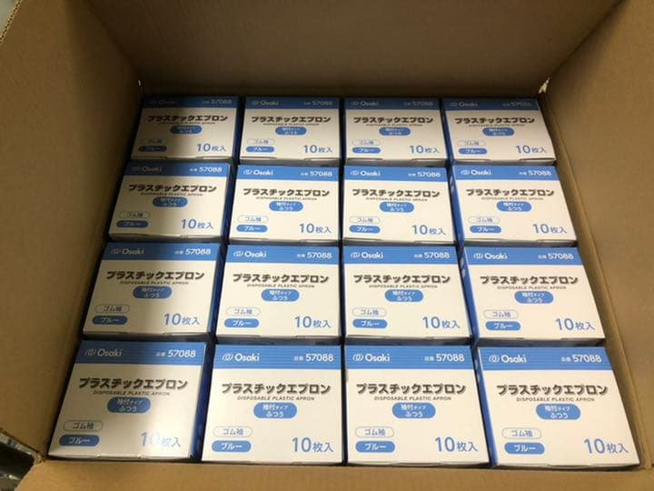プラスチックエプロン　10枚×16箱！！
