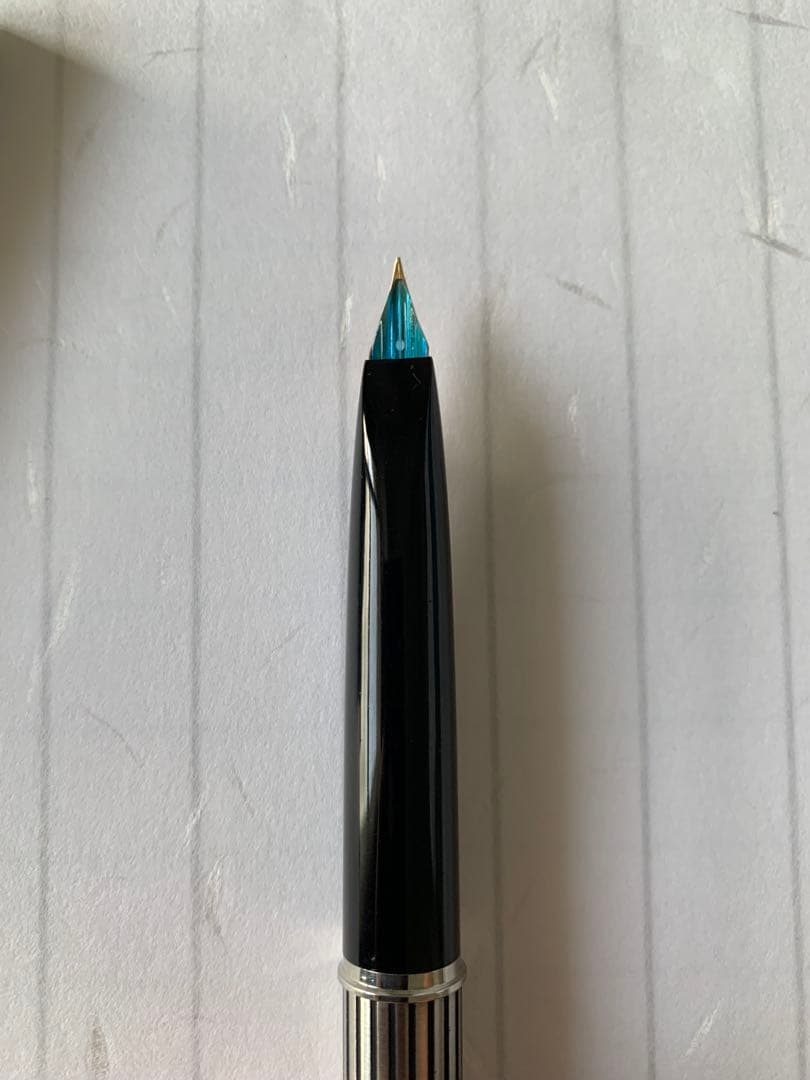 PLATINUM 万年筆 廃番 蝕刻軸 18Kペン先