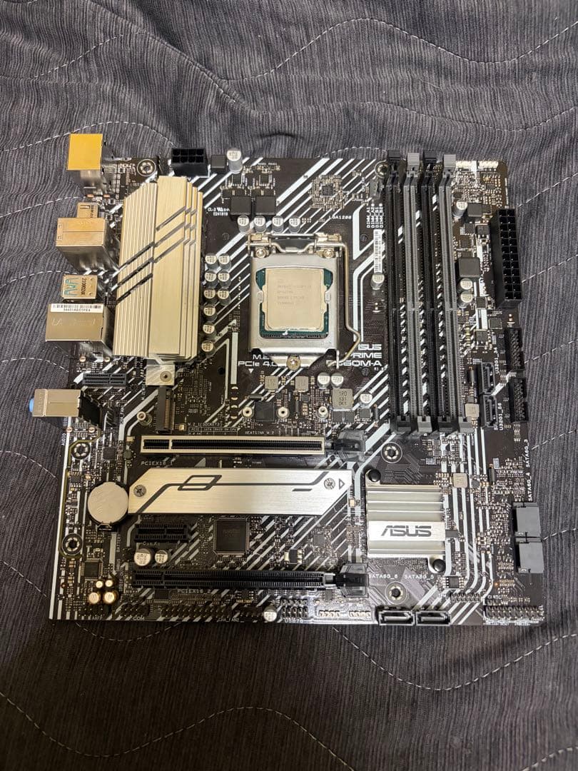 CPU Core i7 11700+ASUS PRIME B560M-A