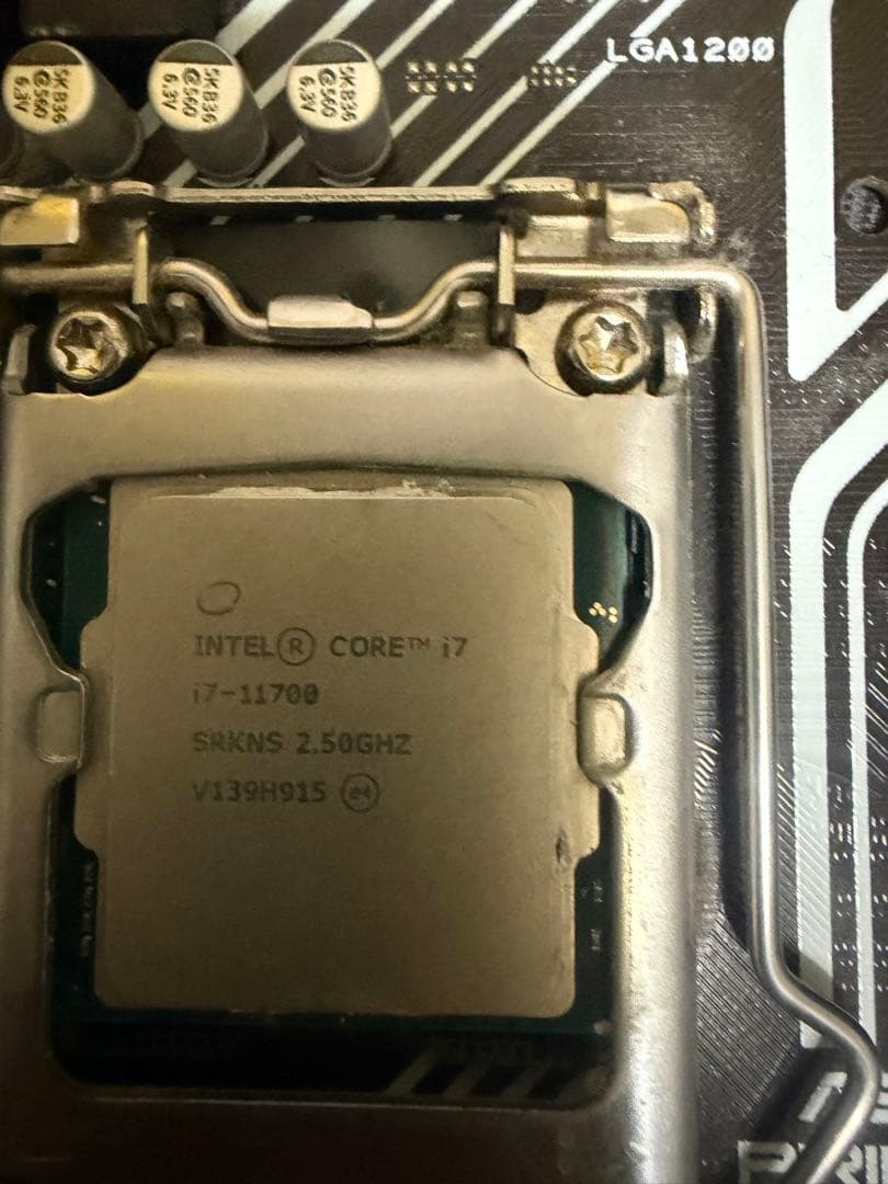 CPU Core i7 11700+ASUS PRIME B560M-A