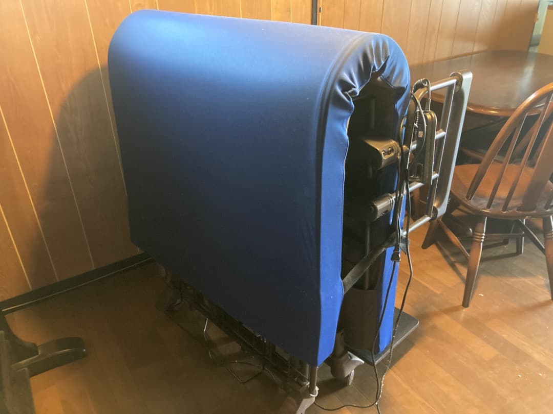 らい様　ATEX AX-BE580 折りたたみ式　リクライニング　介護用　ベッド