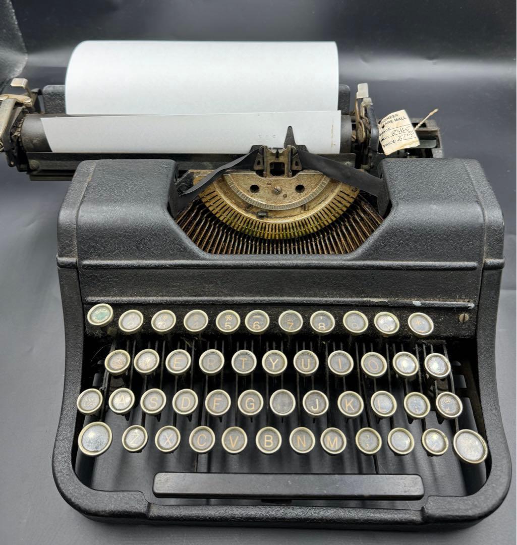 720アンティークタイプライター　アイアンタイプライター
