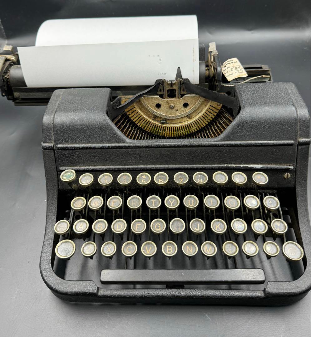 720アンティークタイプライター　アイアンタイプライター