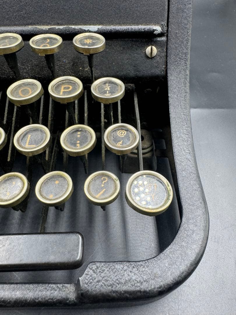 720アンティークタイプライター　アイアンタイプライター