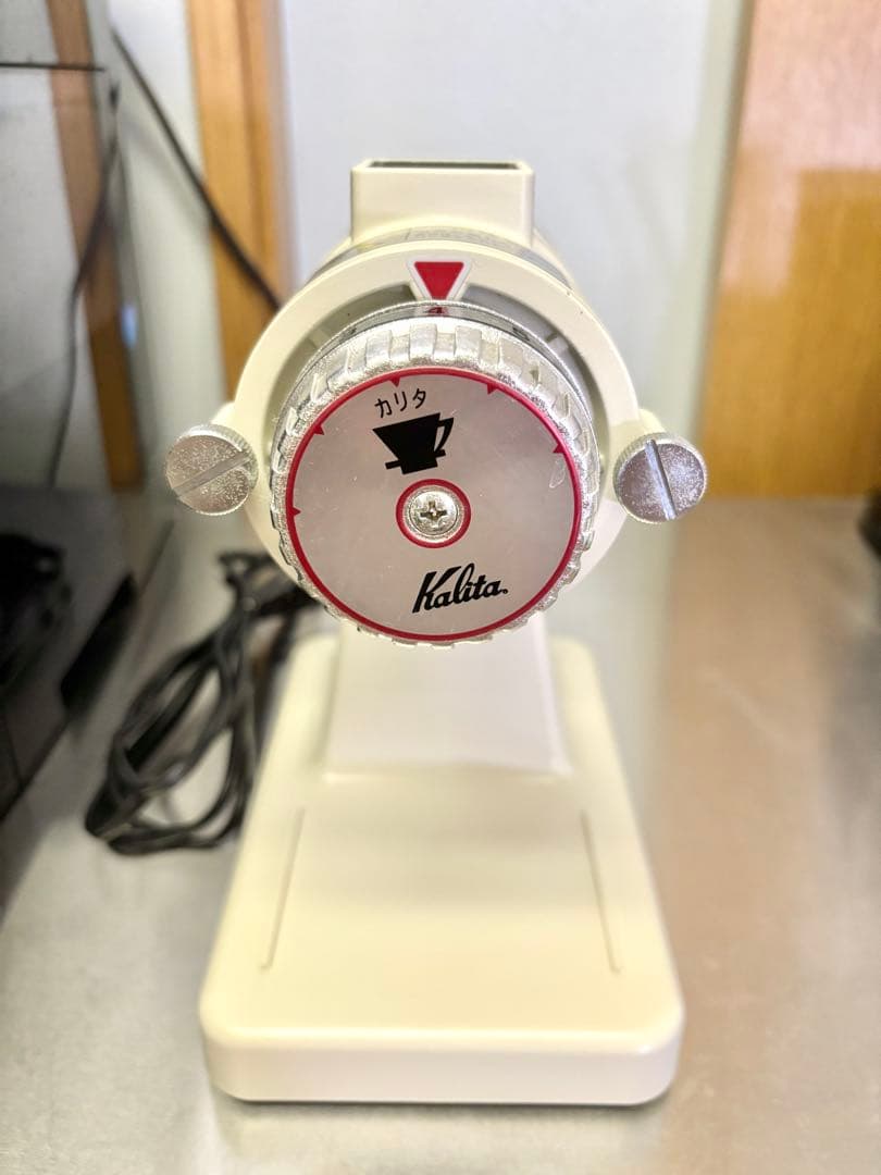 美品 カリタ ナイスカットG アイボリー コーヒーミル ナイスカットミル