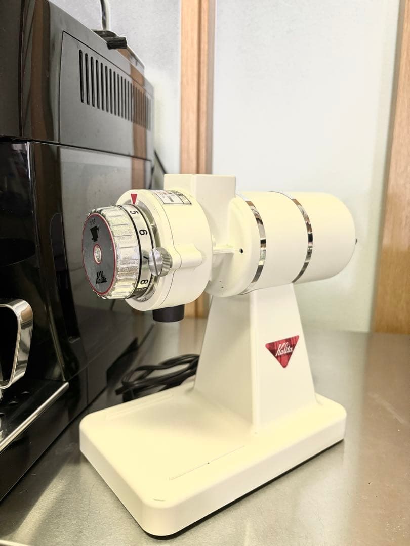 美品 カリタ ナイスカットG アイボリー コーヒーミル ナイスカットミル