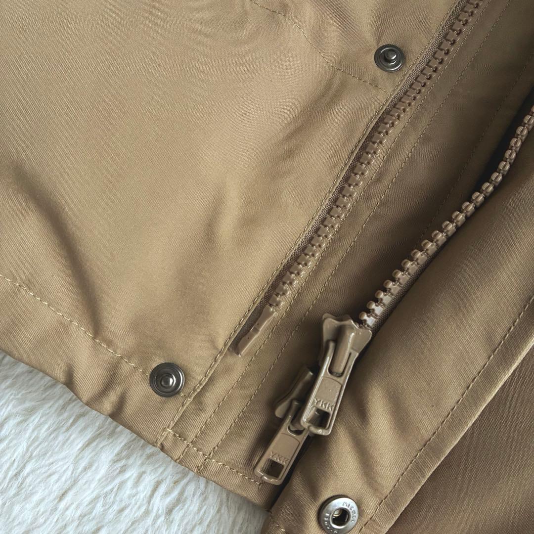 美品 ダントン ドアーズ別注 ダウンジャケット 36 フード付き レディース