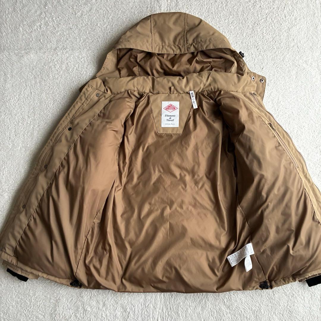 美品 ダントン ドアーズ別注 ダウンジャケット 36 フード付き レディース