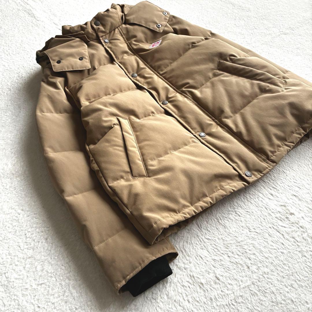 美品 ダントン ドアーズ別注 ダウンジャケット 36 フード付き レディース