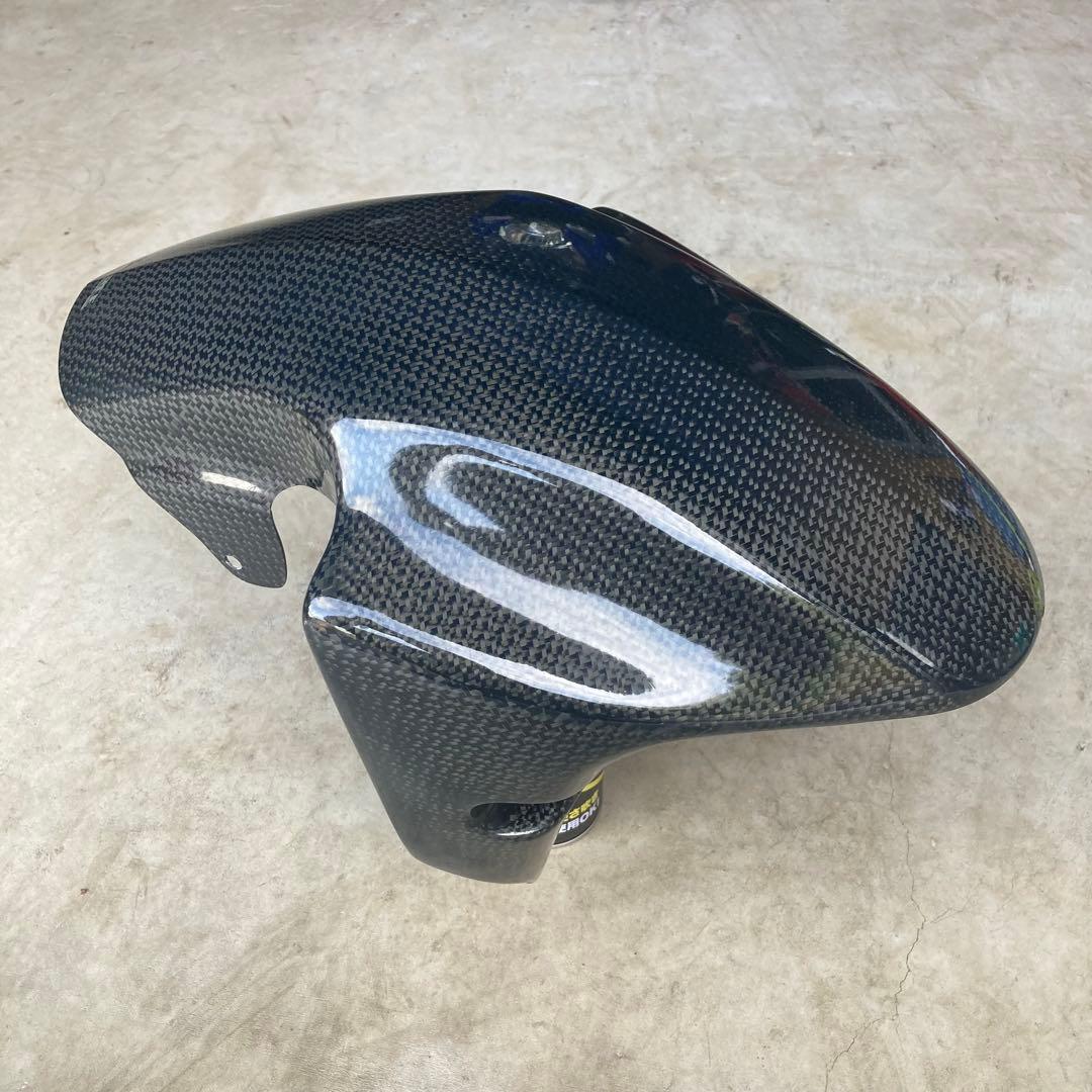 zx12rカーボンフロントフェンダー