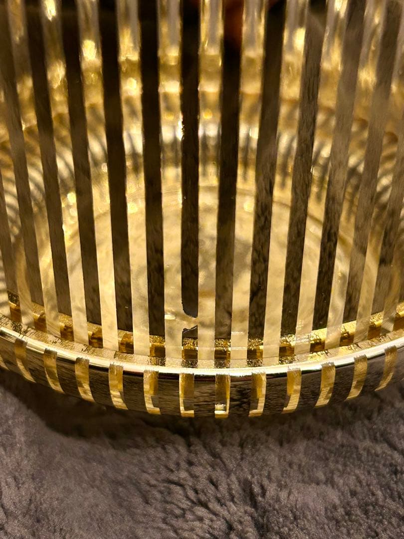 ディプティック　キャンドルホルダー ピラミッド ゴールド