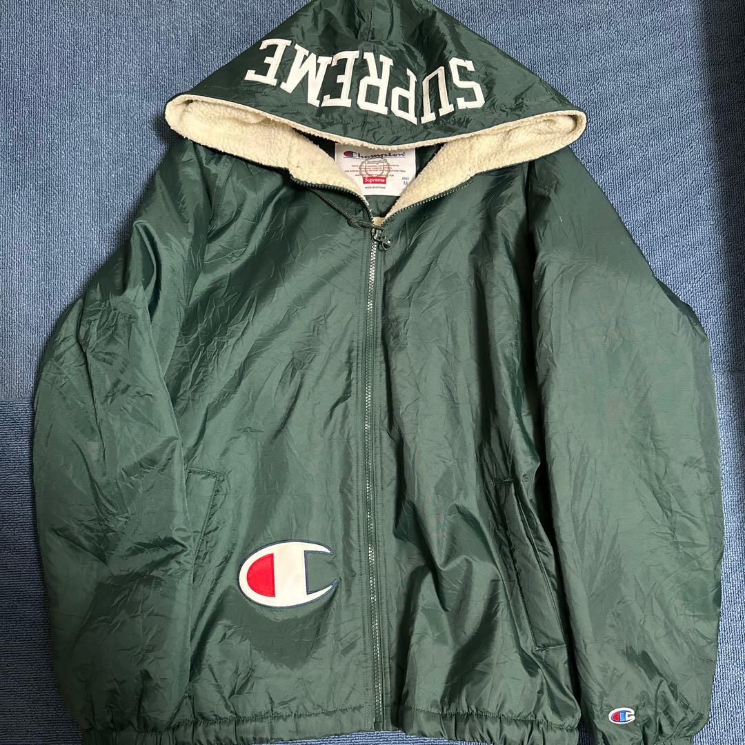 ジャケット・アウター Supreme Champion Sherpa Hooded Jacket