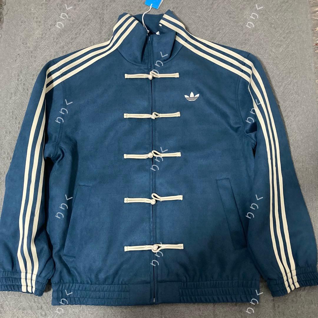 adidasアディダス 中国限定 蛇年トラックジャケット ネイビー Sサイズ”
