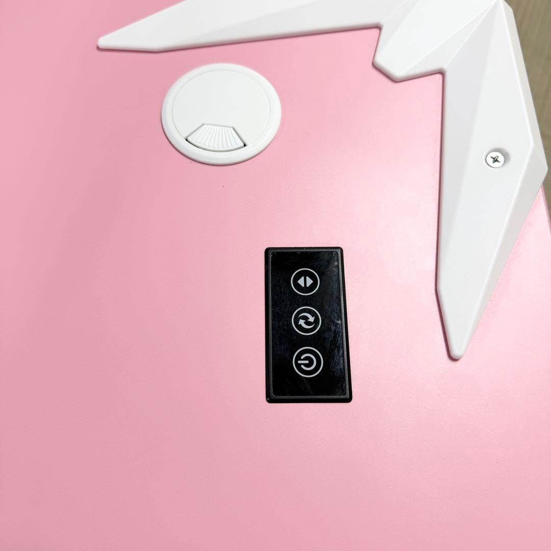 【美品‼️】Autofull オートフル ゲーミングデスク ワイヤレス充電　ピンク