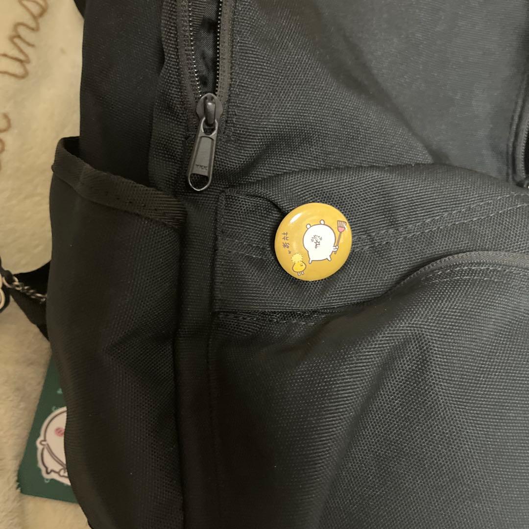 自分ツッコミくまYAKPAK ブラックリュック