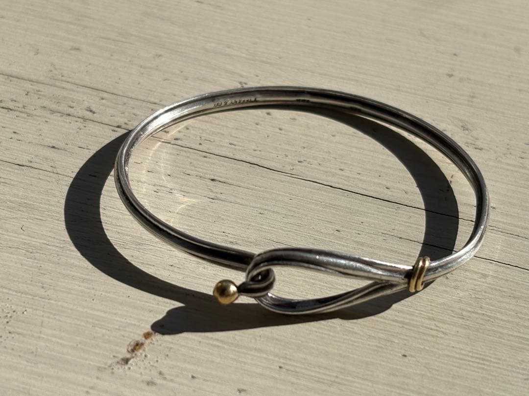 明日まで限定価格* Tiffany & Co. フック＆アイ バングル