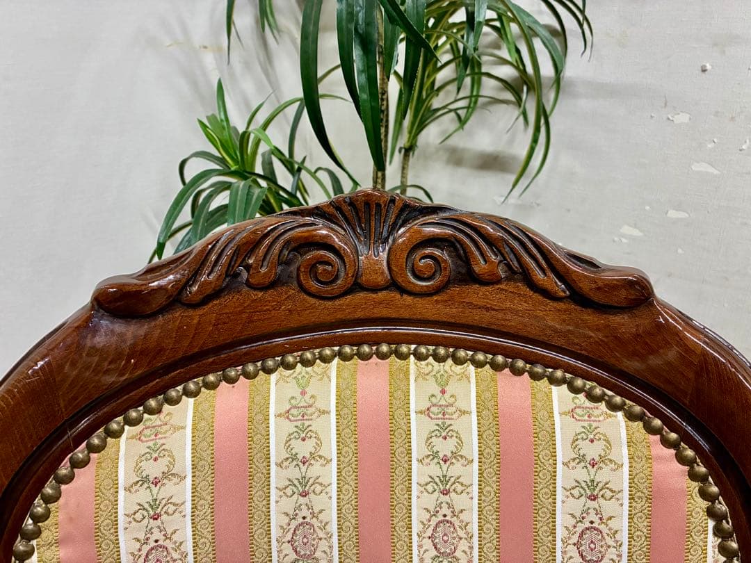 管465☆イタリア製☆アンティーク☆ヴェローナクラシック☆ダイニングチェア☆2脚