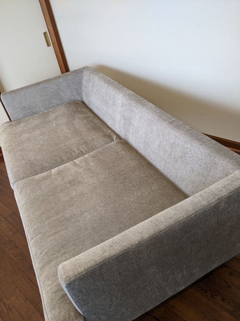 美品 Francfranc ラージュソファ グレー