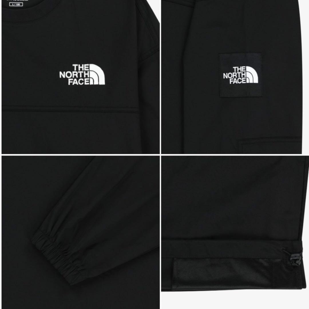 XL＊アルバニークルーネック＊ブラック　黒＊ロンT＊ノースフェイス＊韓国限定