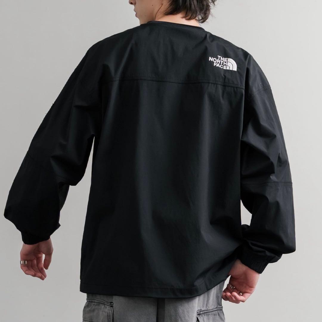 XL＊アルバニークルーネック＊ブラック　黒＊ロンT＊ノースフェイス＊韓国限定