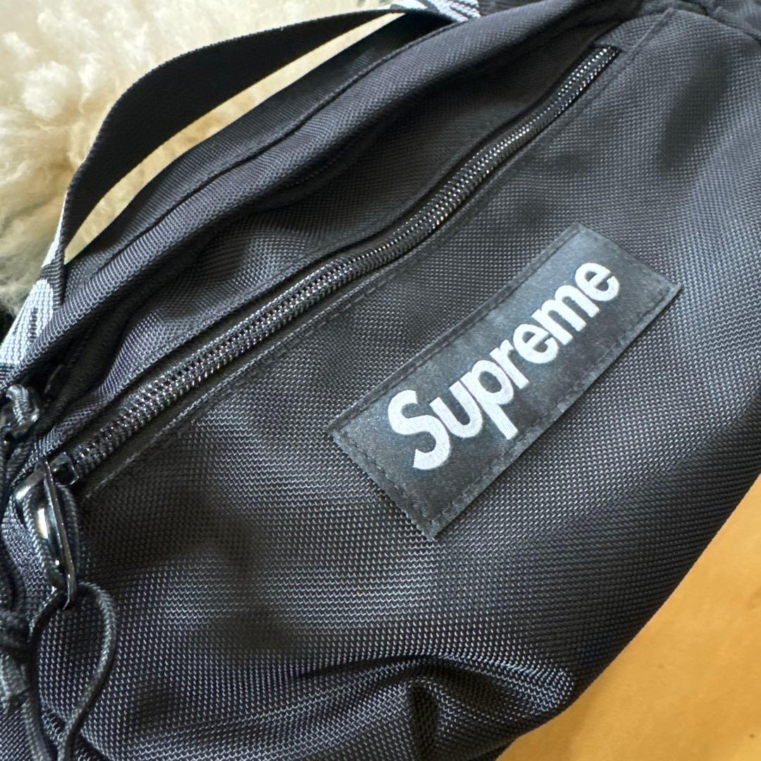 Supreme ボディバッグ ブラック CORDURA