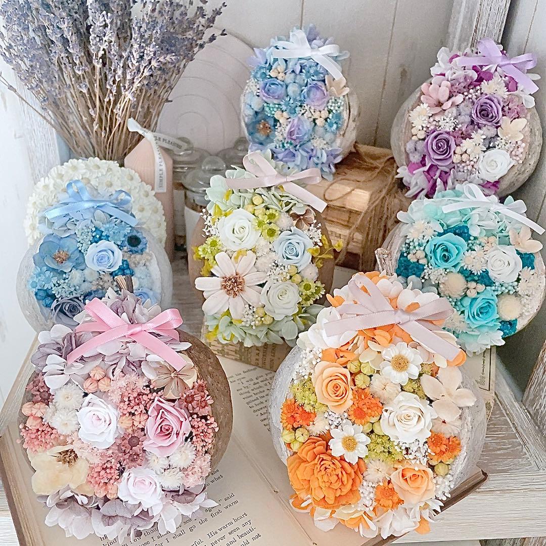 7】☆ＹＲ☆様☘️ブッダナッツ☘️ニュアンスライトグリーン☘️フラワーアレンジメント