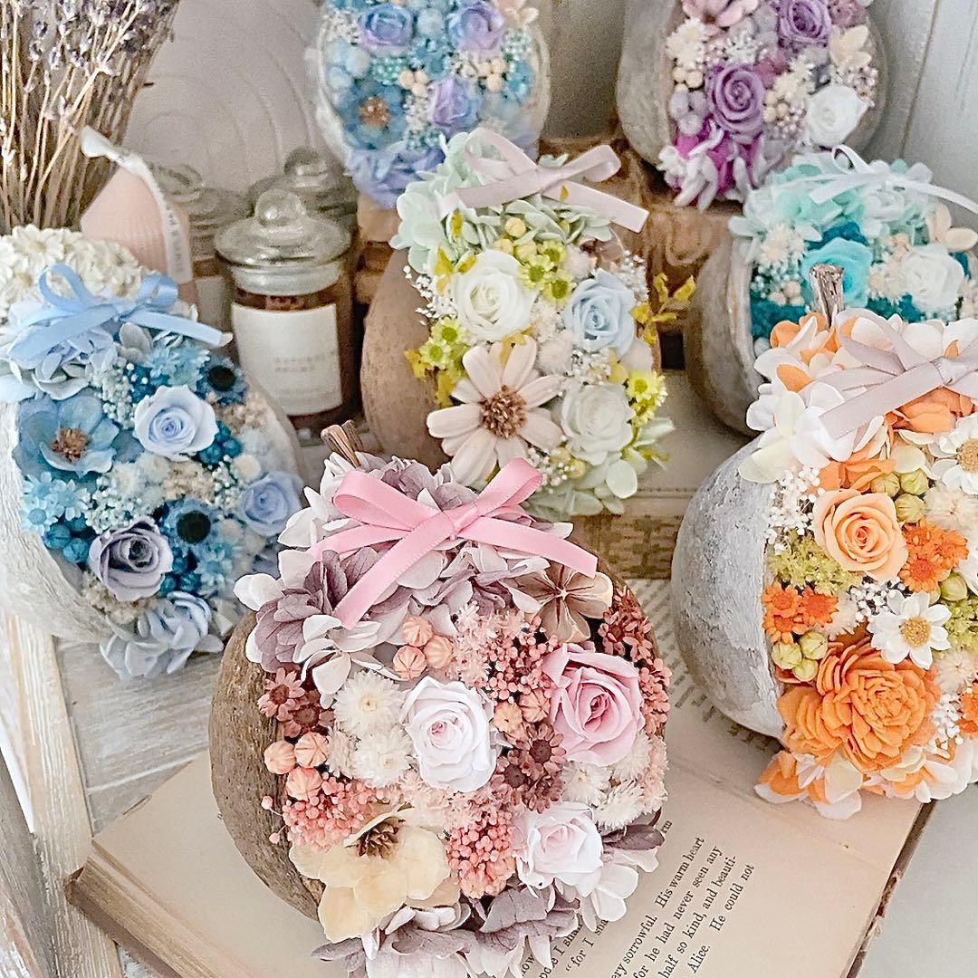 7】☆ＹＲ☆様☘️ブッダナッツ☘️ニュアンスライトグリーン☘️フラワーアレンジメント