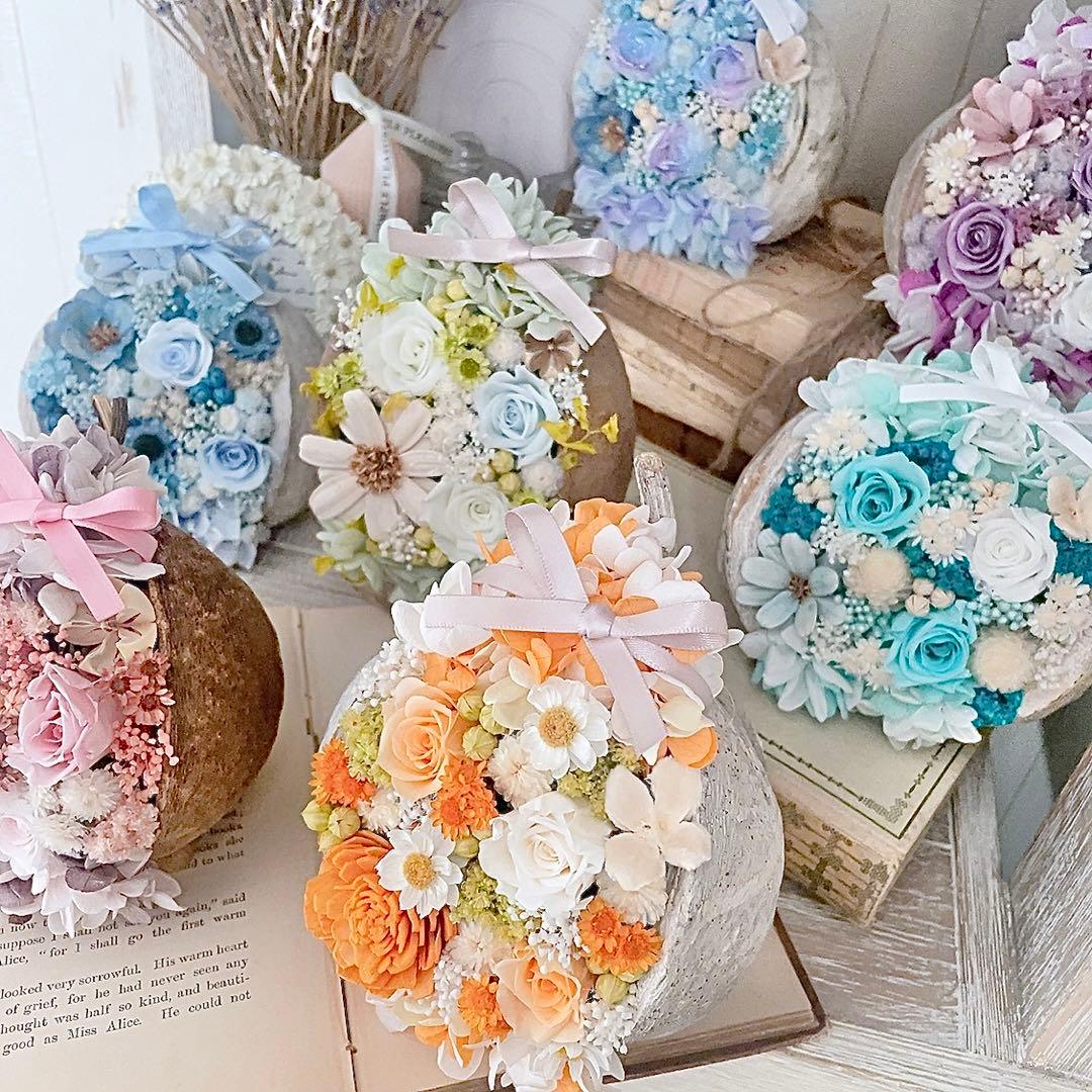 7】☆ＹＲ☆様☘️ブッダナッツ☘️ニュアンスライトグリーン☘️フラワーアレンジメント