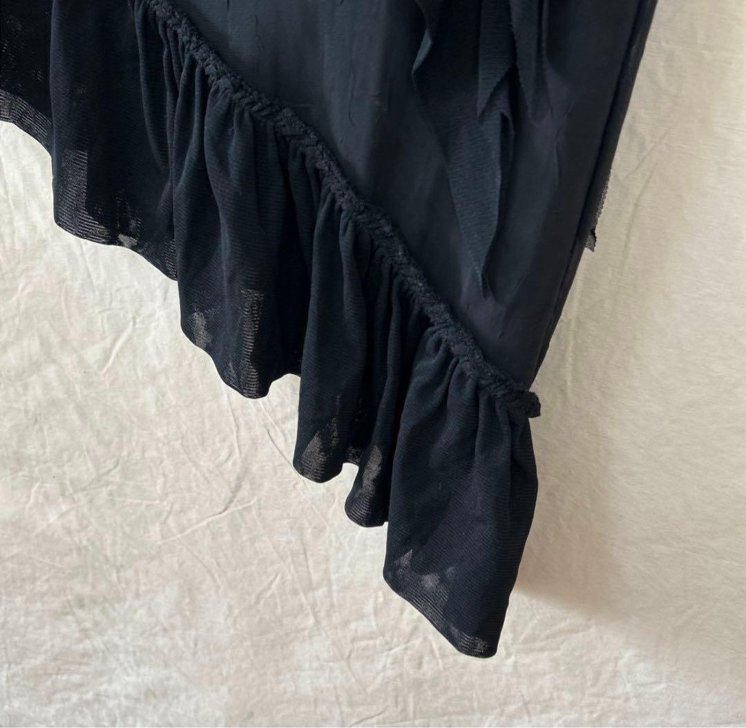 Jean Paul GAULTIER FEMME フリル スカートアシンメトリー