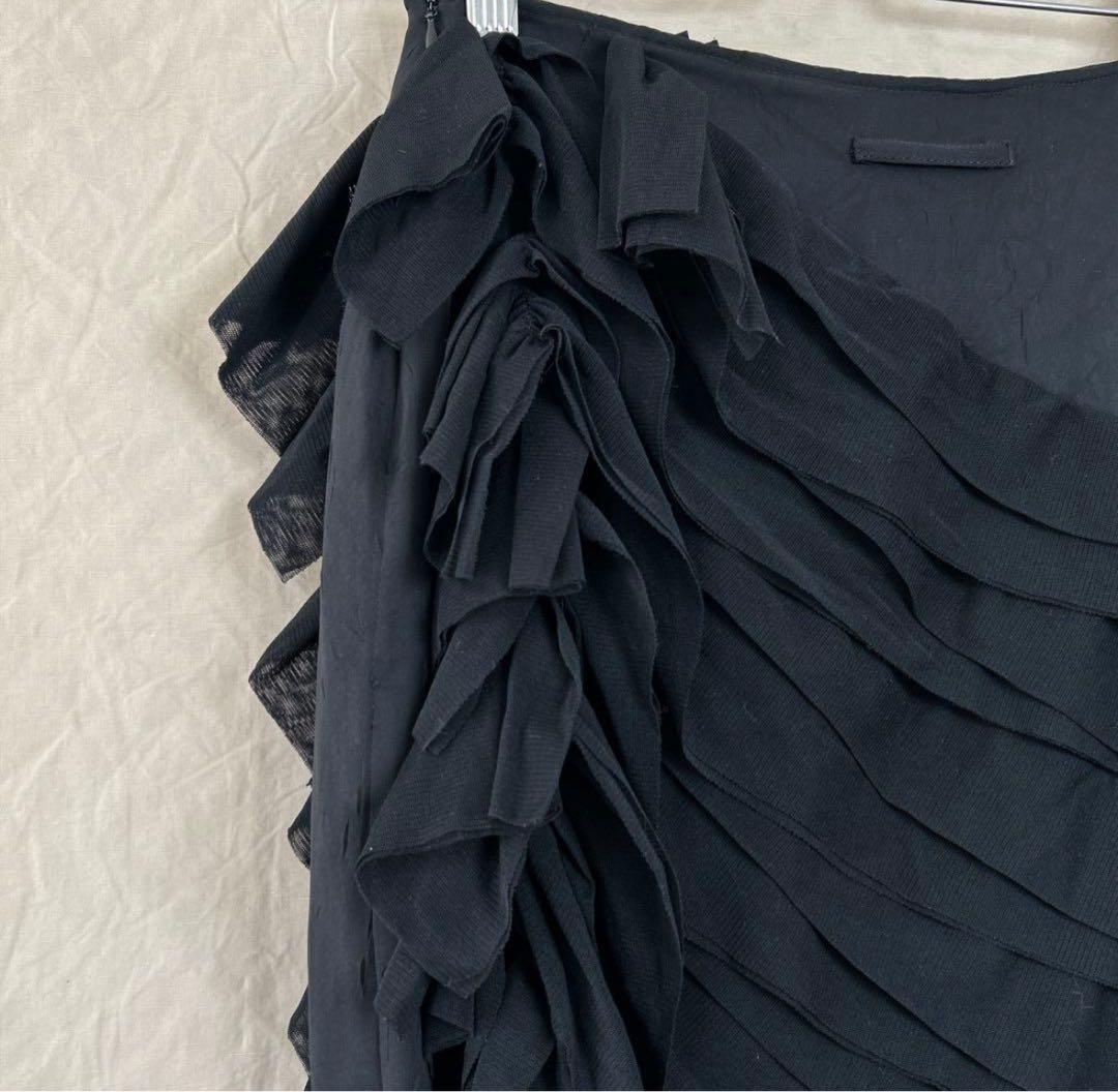 Jean Paul GAULTIER FEMME フリル スカートアシンメトリー