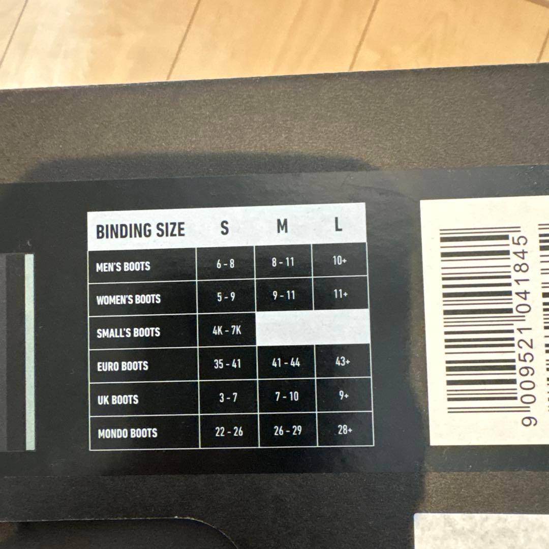 BURTON Cartel MNS ビンディング Lサイズ　2019