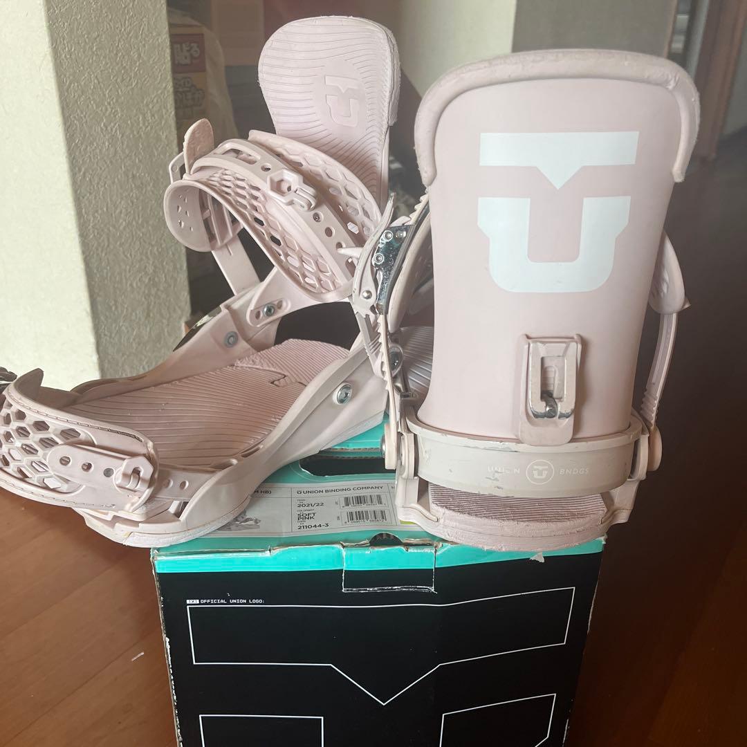 UNION TRILOGY スノーボード　ビンディング トリロジー　ピンク