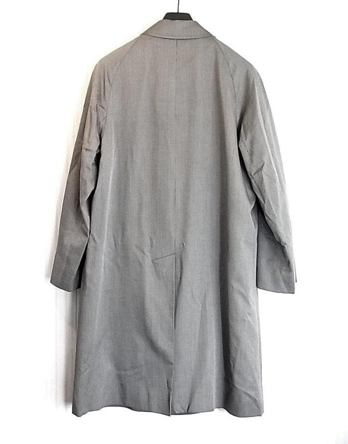 sizeM☆良品☆ランバン ピュアシルク製ステンカラーコート 春秋用