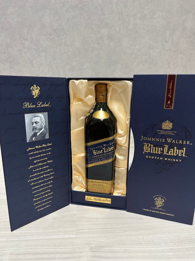 ジョニー・ウォーカー ブルーラベル 1000ml ボックス入り 未開封