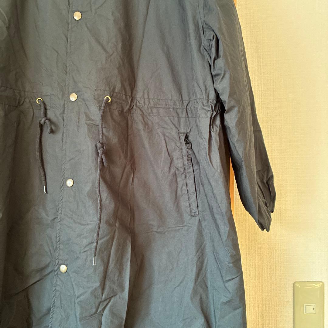 【未使用タグ付き】ソラモナポッシェ　ガスコート　ロング　ダウンジャケット　黒