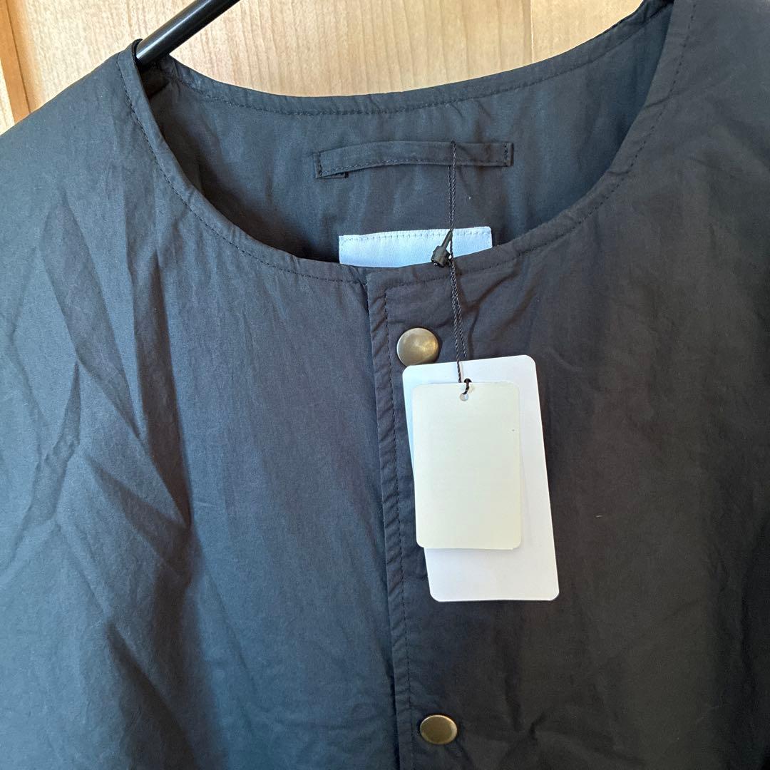 【未使用タグ付き】ソラモナポッシェ　ガスコート　ロング　ダウンジャケット　黒