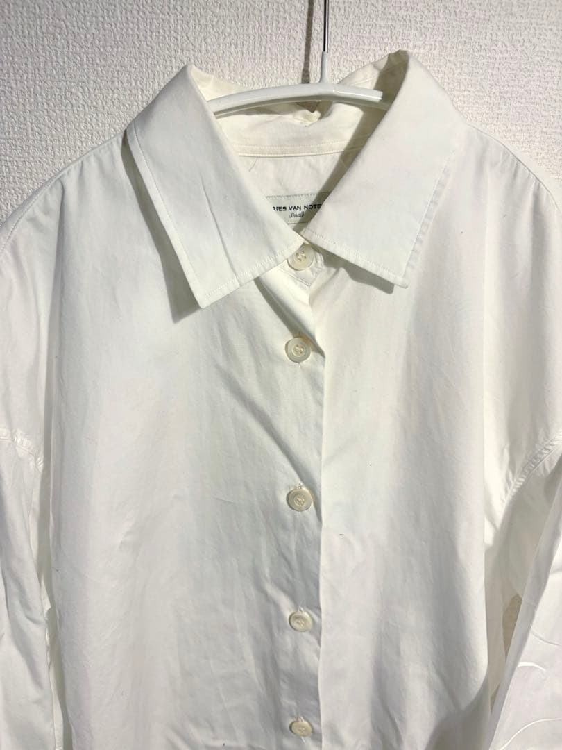 dries van noten白シャツドリスヴァンノッテン