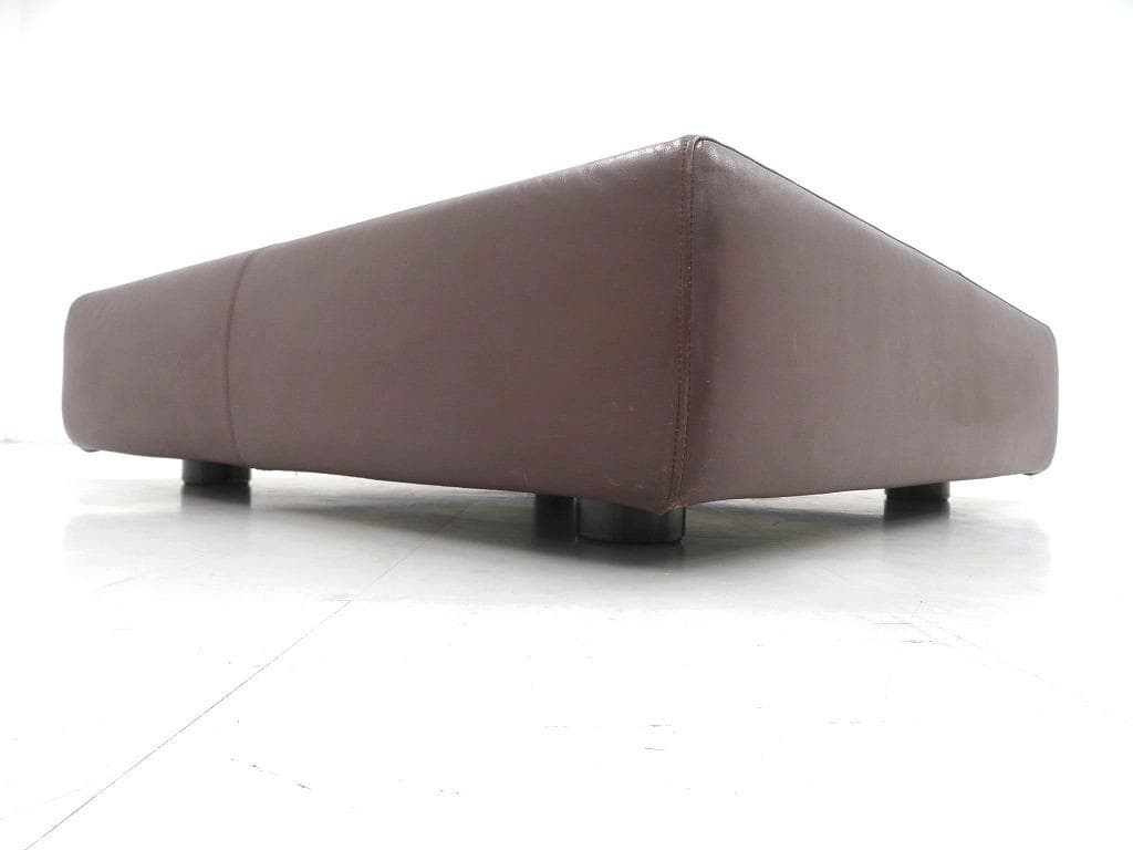 アルフレックス　総本革　レザー　オットマン　スツール　高級　モダン　ソファ