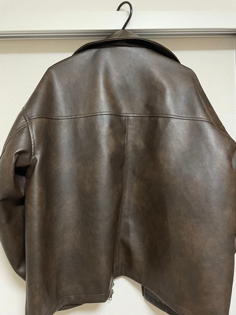 moussy ジャケット　 FAUX LEATHER OVER ジャケット
