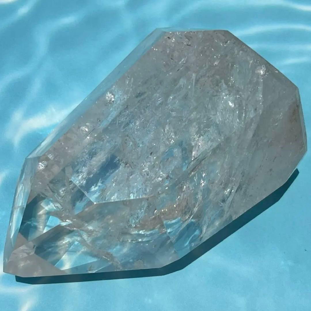 ✳️☆幻宝☆極品極上ハイパワー水晶☆レインボー レムリアンシード 六角柱 天然石